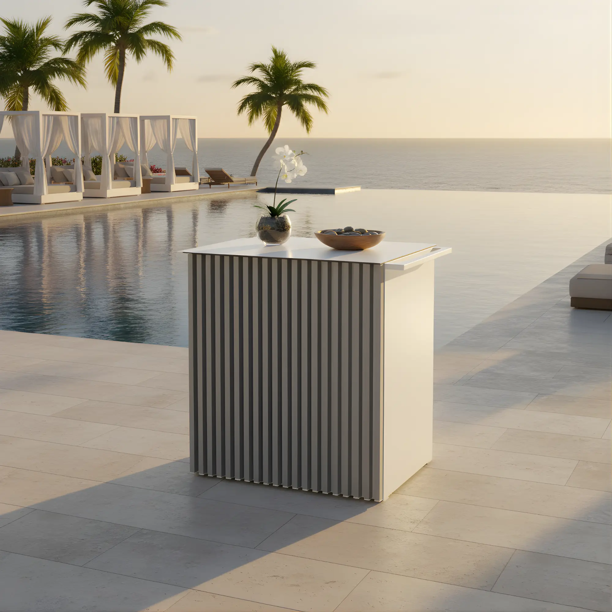 Dantel 85 Bar Side Table