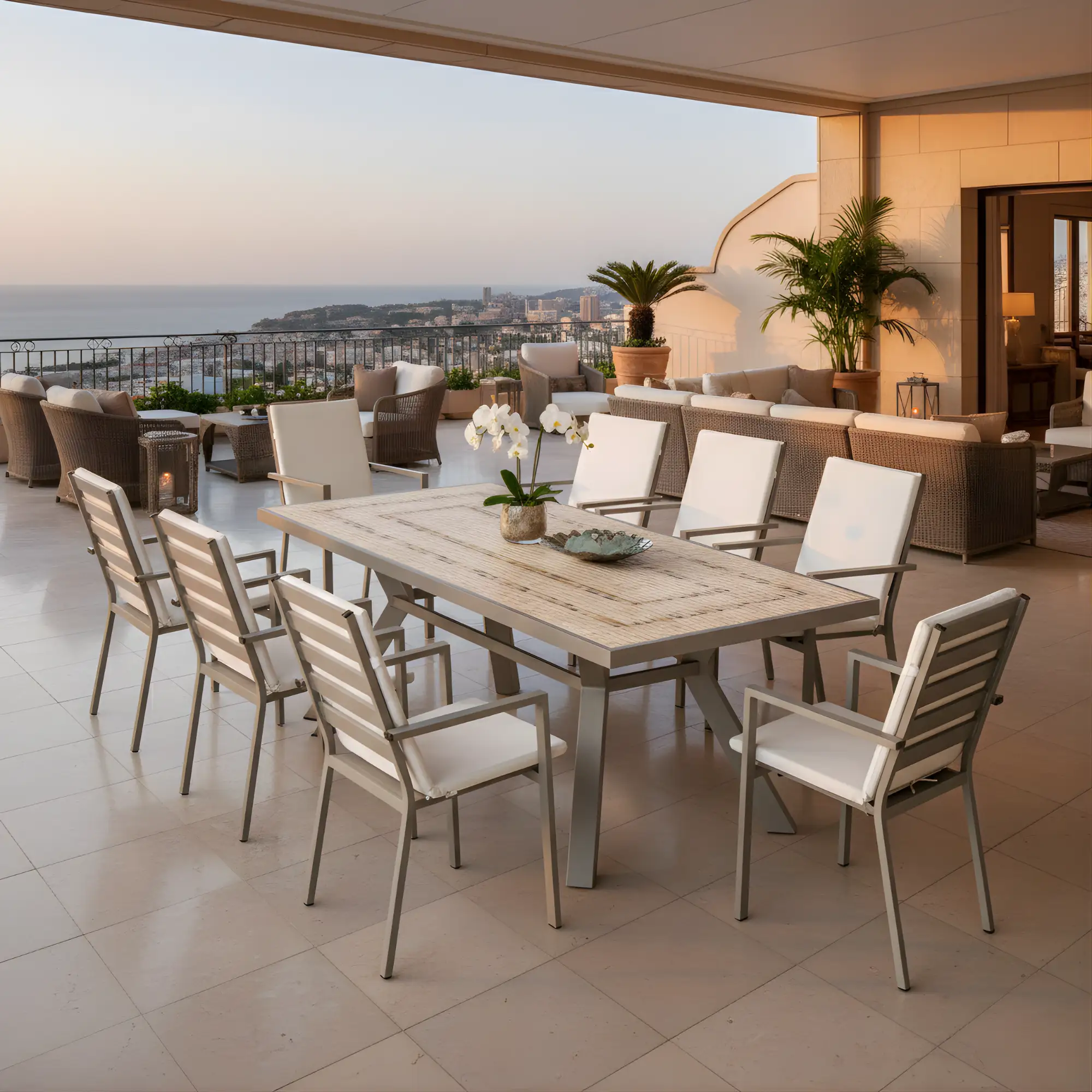 Veneto 230 Mosaic Table