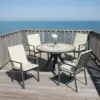 Helen 120 mosaic garden table