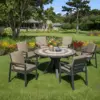 150Ø round mosaic table