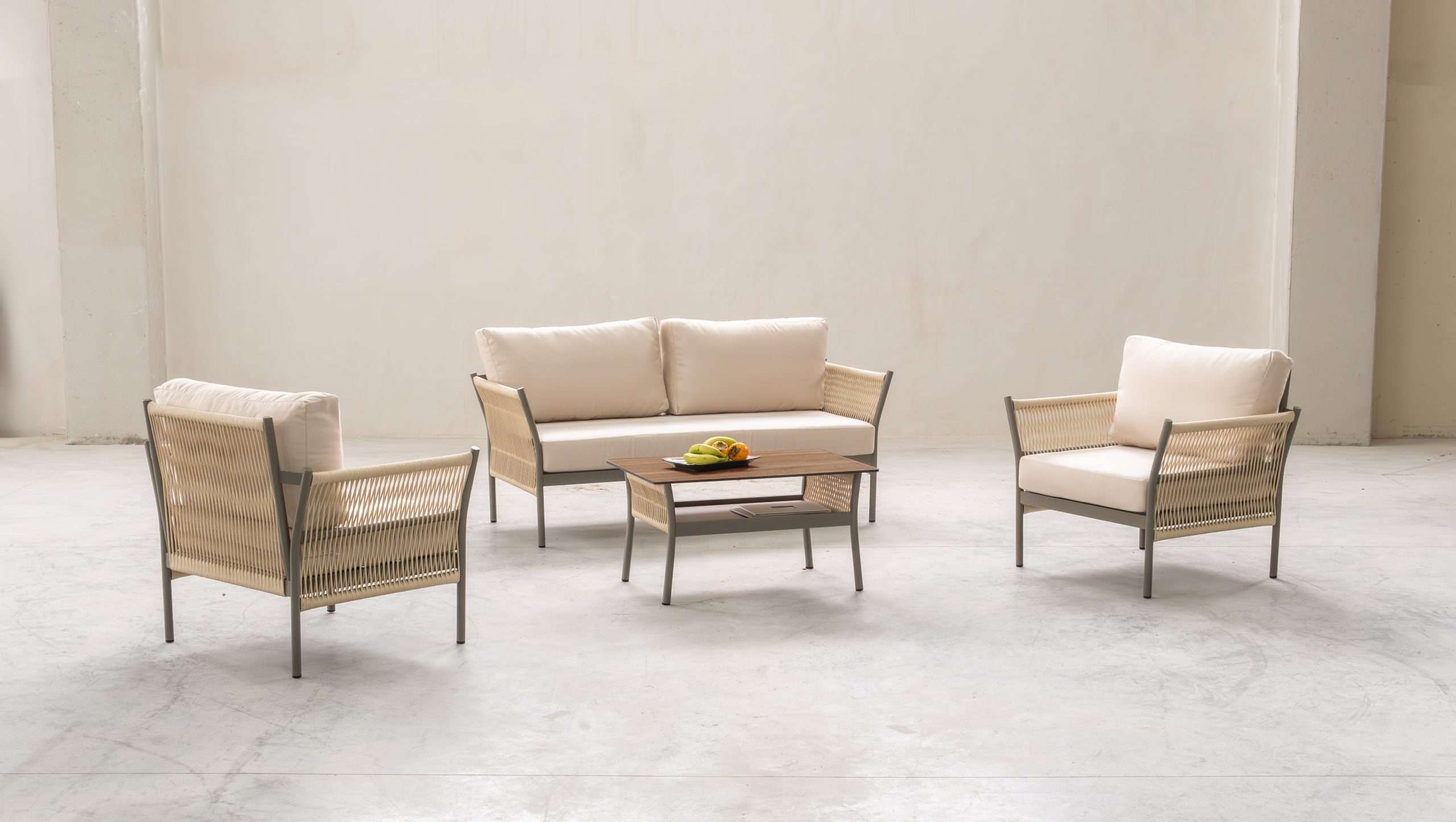 Celina-7 Round Rope Outdoor Set - Image 2