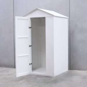 Amaris 180 aluminium outdoor shed