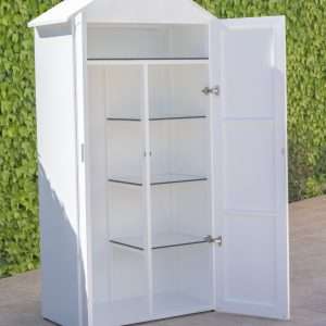 Gardenia-200 Aluminium Garden Cabinet