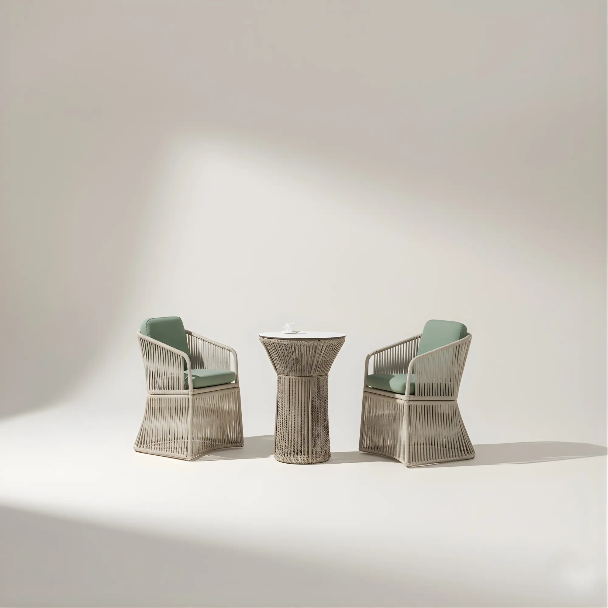 Rodhos 60 small round cord table