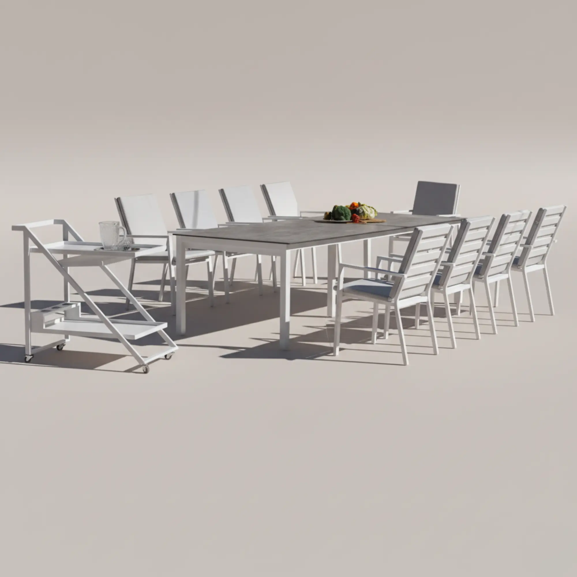 Palma 300 Large Rectangular Garden Table