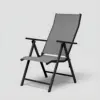 Saporo reclining aluminium chair