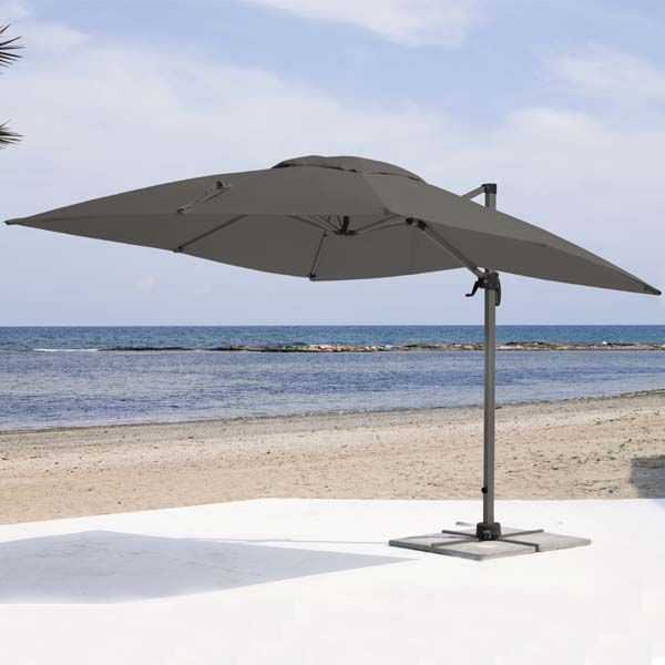 Grand parasol sur mesure
