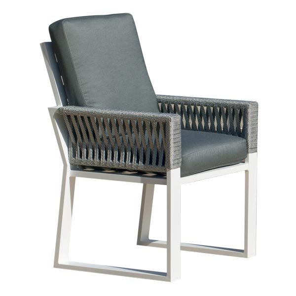 Chaise aluminium jardin Bolonia