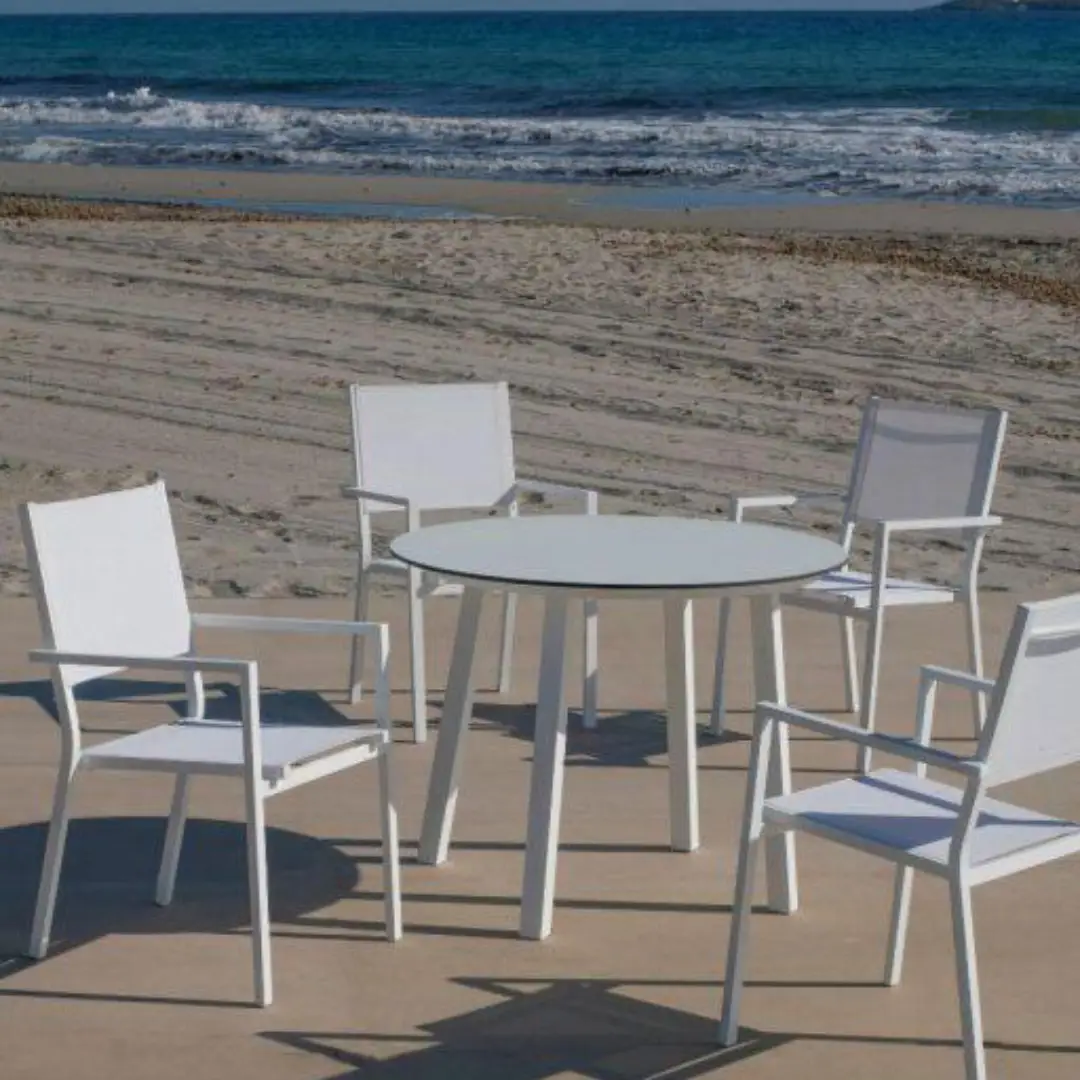 Chairs with table set California HPL