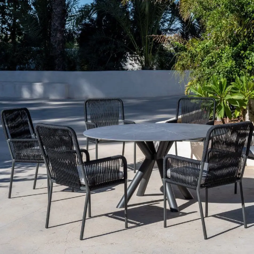 Chairs with table set Giglio HPL