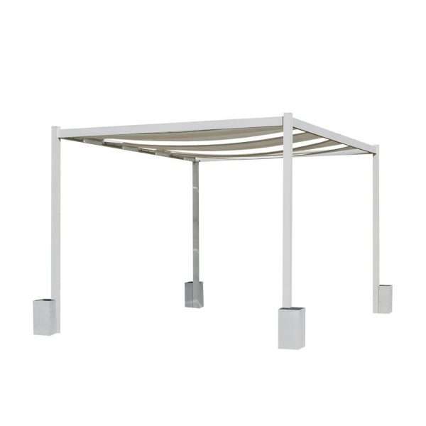 Pergola White Boston series