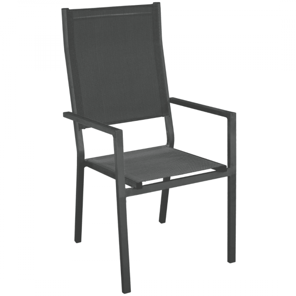 Aluminum outdoor chair Sion