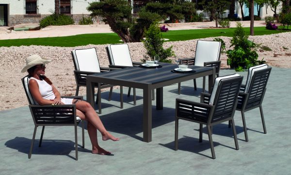 Aluminum chair Luarca - Image 2