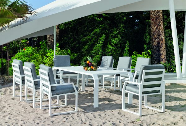 Outdoor Chair in aluminium Zafiro - Image 2