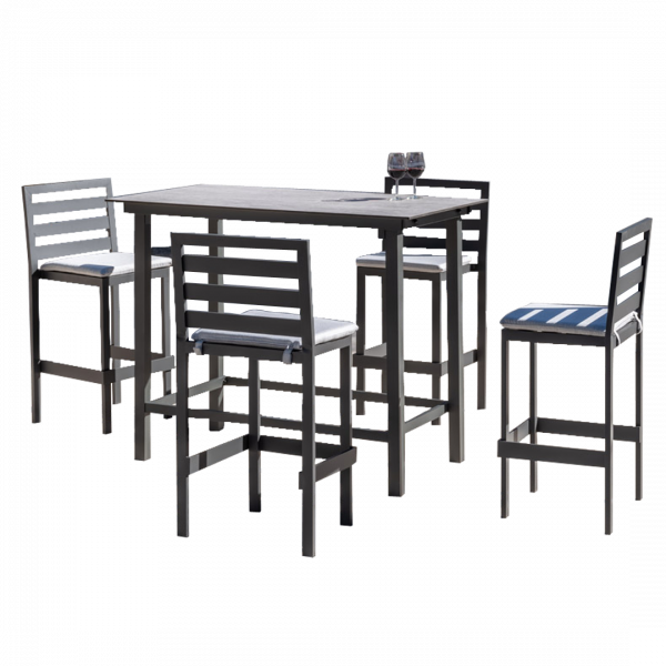 High outdoor table Tropea - 70 - Image 2