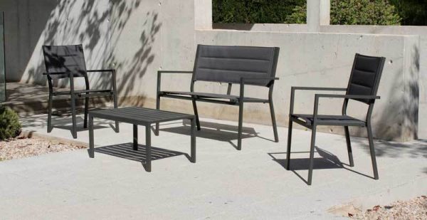 Aluminum outdoor chair Priscila - Image 2