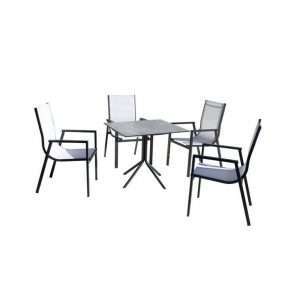 MISTRAL Table and 4 SIDNEY Chairs Set