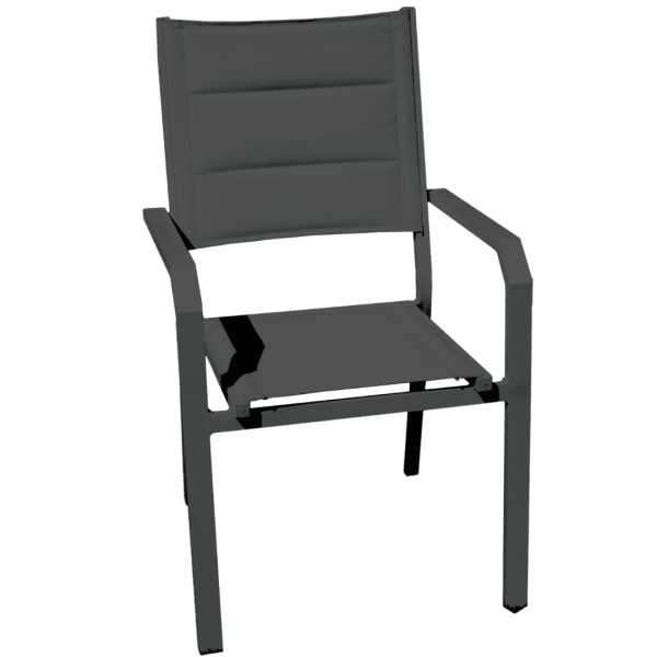 Aluminum outdoor chair Priscila