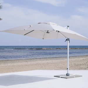 Commercial Cantilever Parasol White