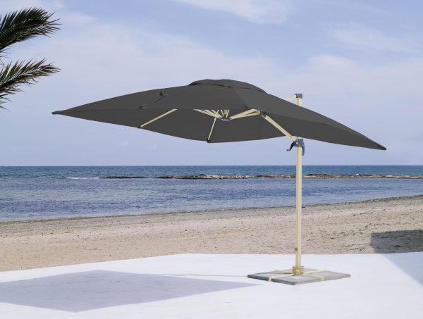 Commercial Cantilever Parasol Anthracite/Beige