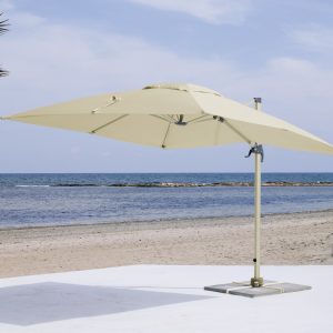 Commercial Cantilever Parasol Beige