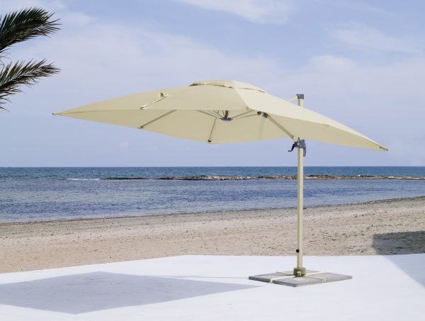 Commercial Cantilever Parasol Beige