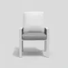 Luarca-3 Aluminium Dining Chair