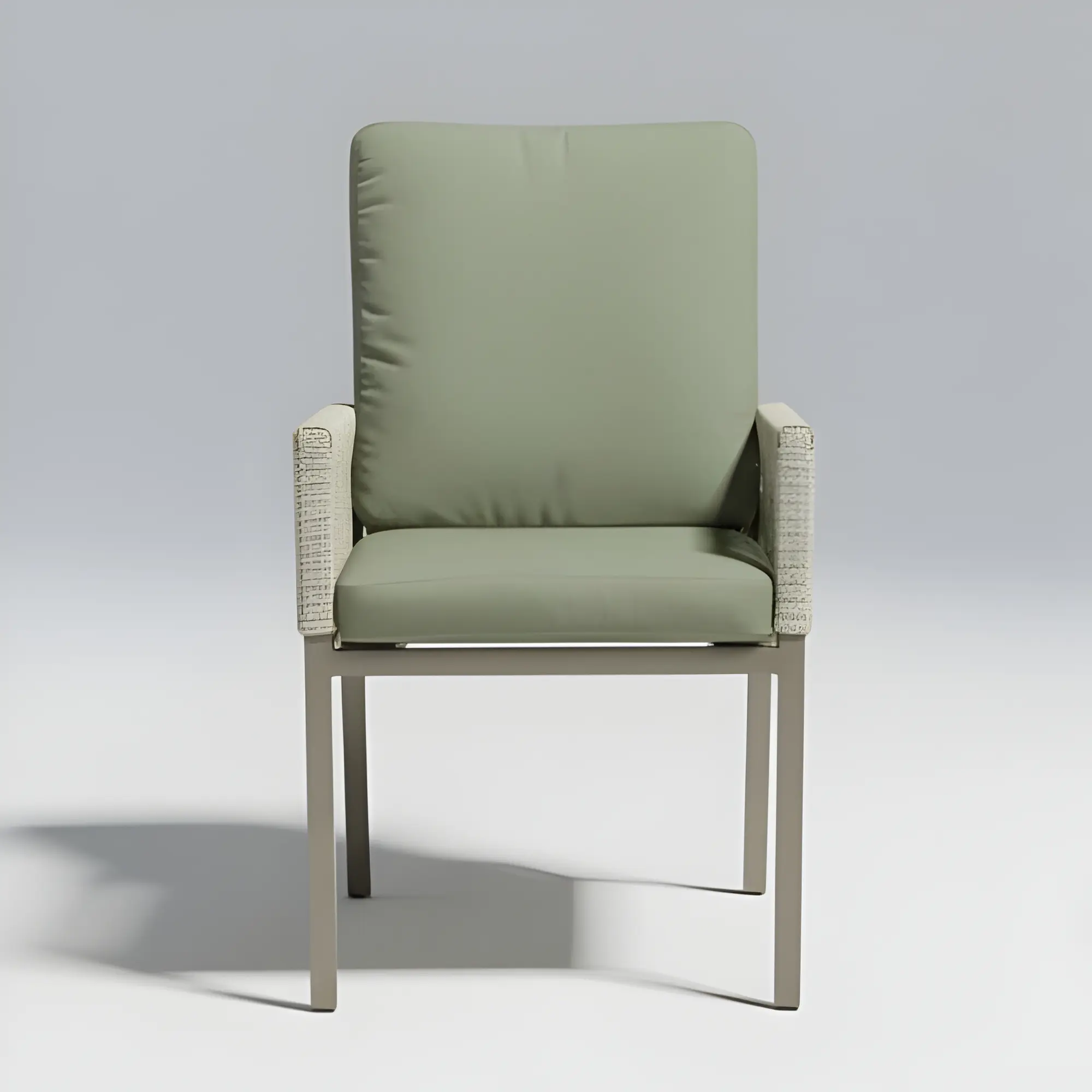 Catania-3 Outdoor Aluminium and Rope Chair