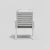 Luarca-3 Aluminium Dining Chair