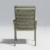 Catania-3 Outdoor Aluminium and Rope Chair