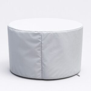 Round garden table cover