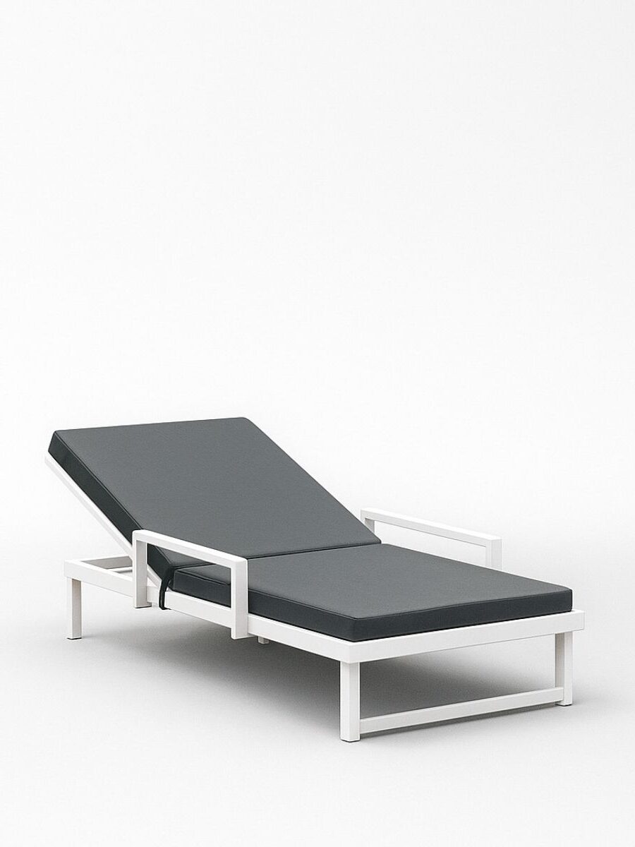 Tumbona reclinable hostelería Cristel