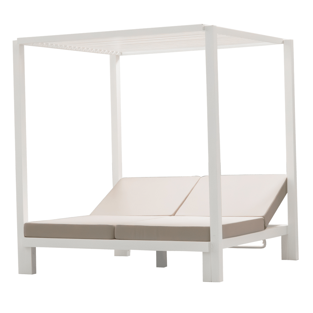 Balinese Bed with Slatted Roof Oxaca-80