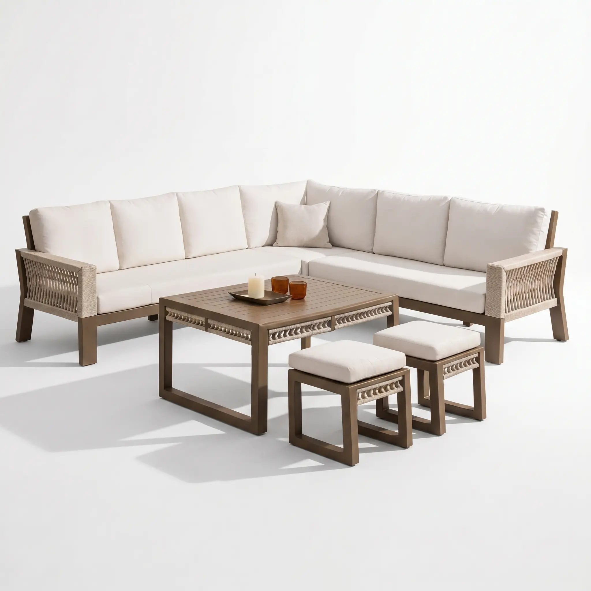 Estambul-30 Garden Corner Sofa Set
