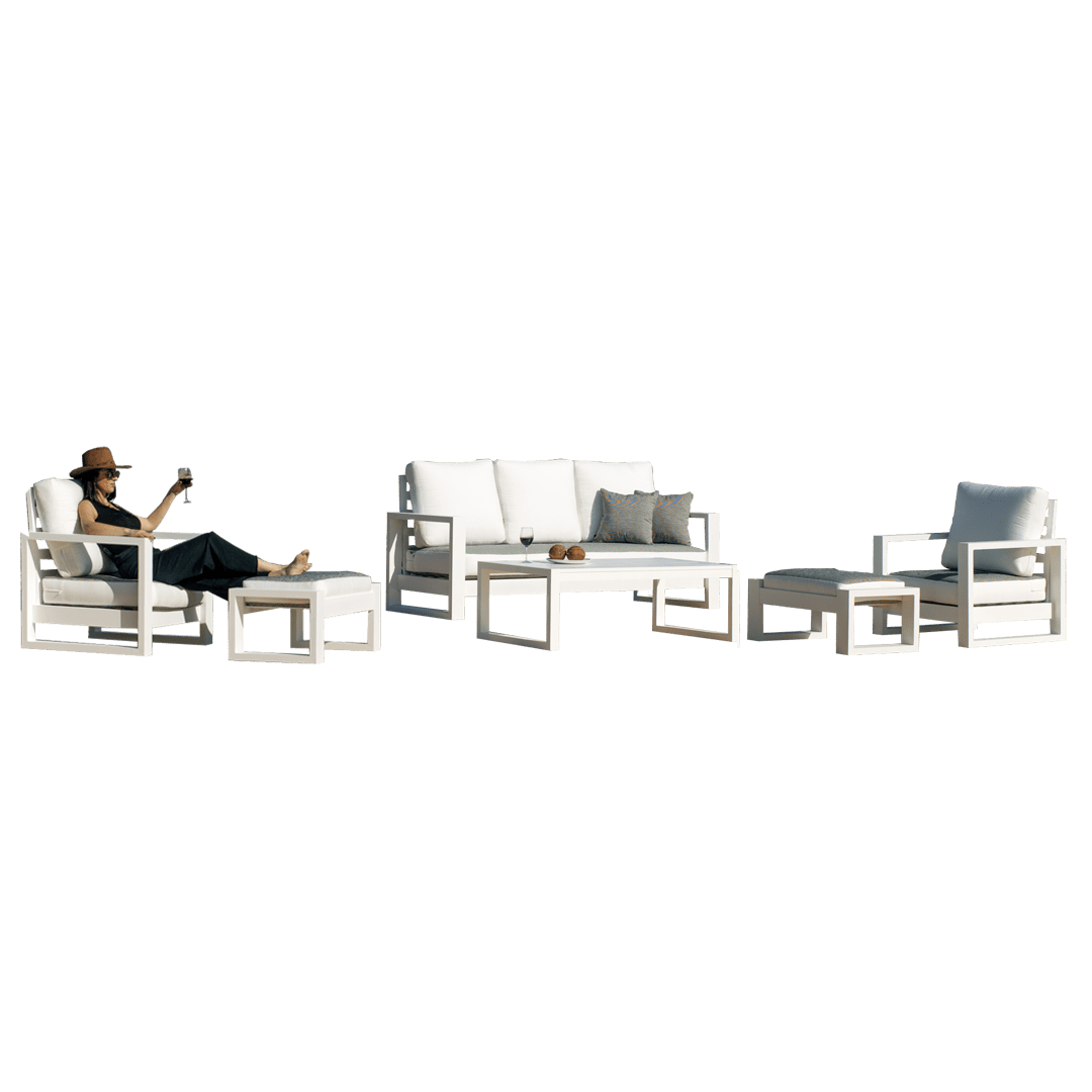 Cartago-8 Aluminium Outdoor Set