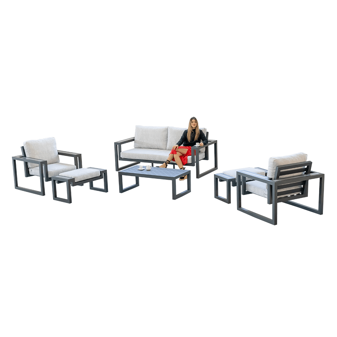 Llaker-7 Aluminium Garden Sofa Set Llaker-7 Aluminium Garden Sofa Set