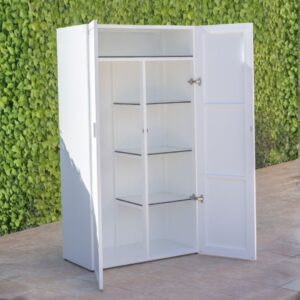 aluminium cupboard flat roof