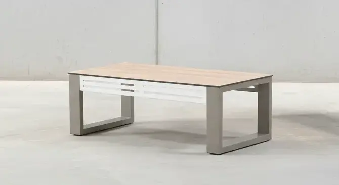 Gala-135 Two-Tone Coffee Table with HPL Top Gala-135 Two-Tone Coffee Table with HPL Top