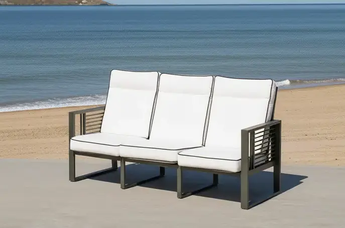 Samira-3 3-Seater Two-Tone Garden Sofa Samira-3 3-Seater Two-Tone Garden Sofa