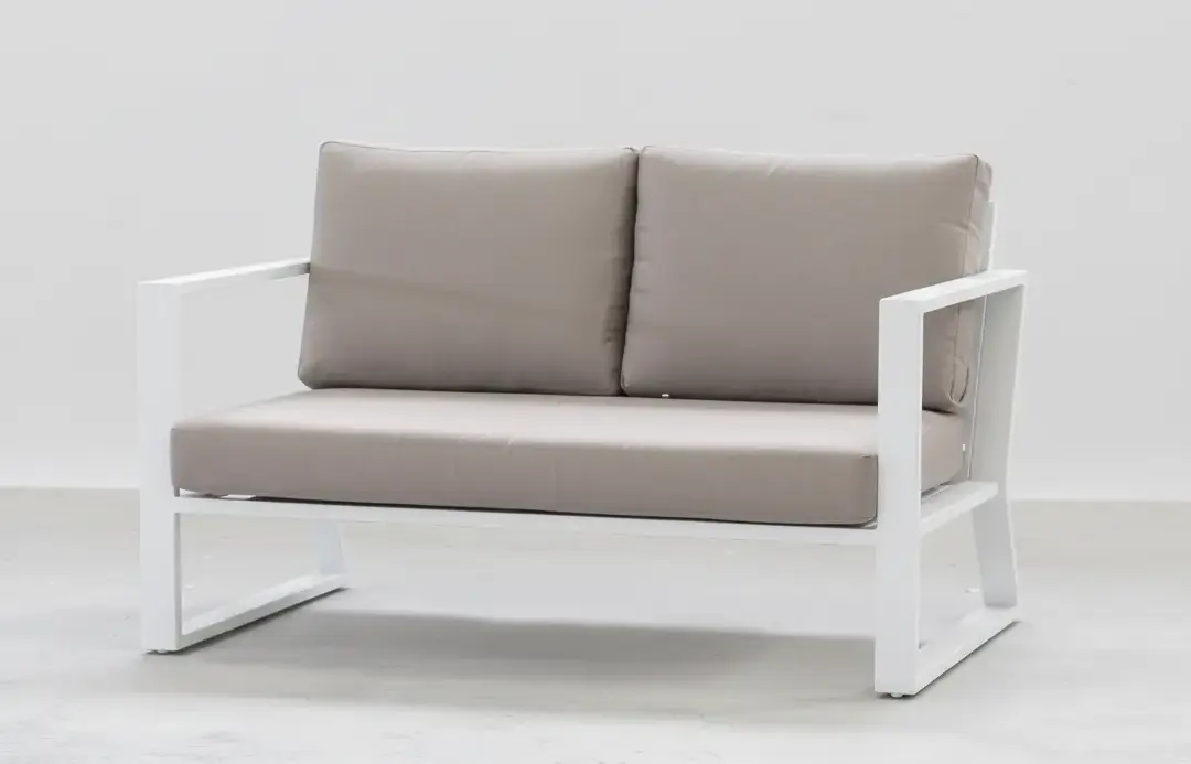 Bolonia-2 2-Seater Aluminium Garden Sofa Bolonia-2 2-Seater Aluminium Garden Sofa