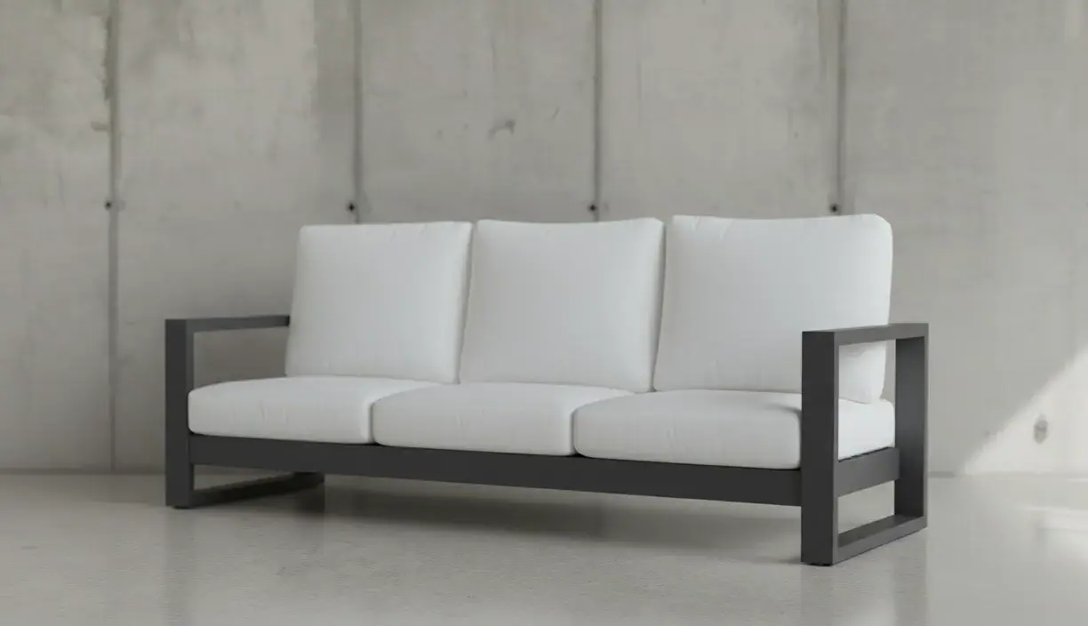 Cartago-3 3-Seater Aluminium Garden Sofa Cartago-3 3-Seater Aluminium Garden Sofa