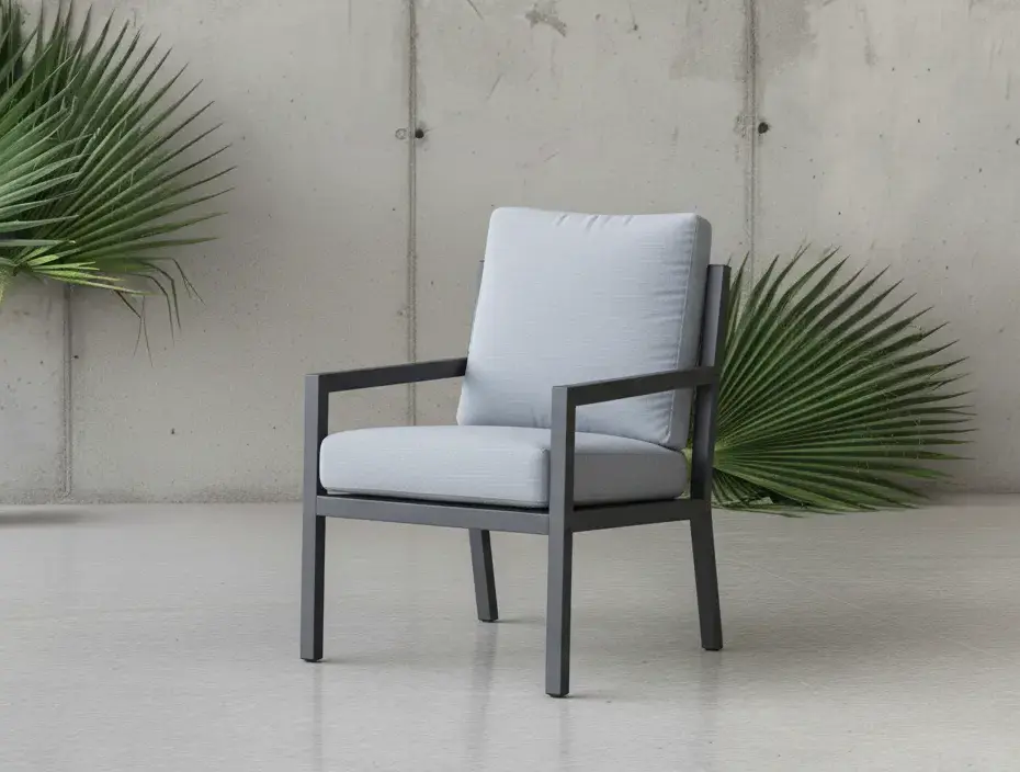 Dounvil-1 Aluminium Garden Armchair Dounvil-1 Aluminium Garden Armchair