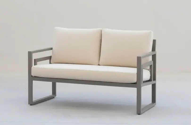 Senia-2 2-Seater Aluminium Garden Sofa Senia-2 2-Seater Aluminium Garden Sofa