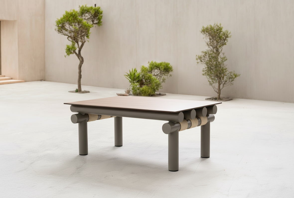 Nusa Aluminium Coffee Table Nusa Aluminium Coffee Table