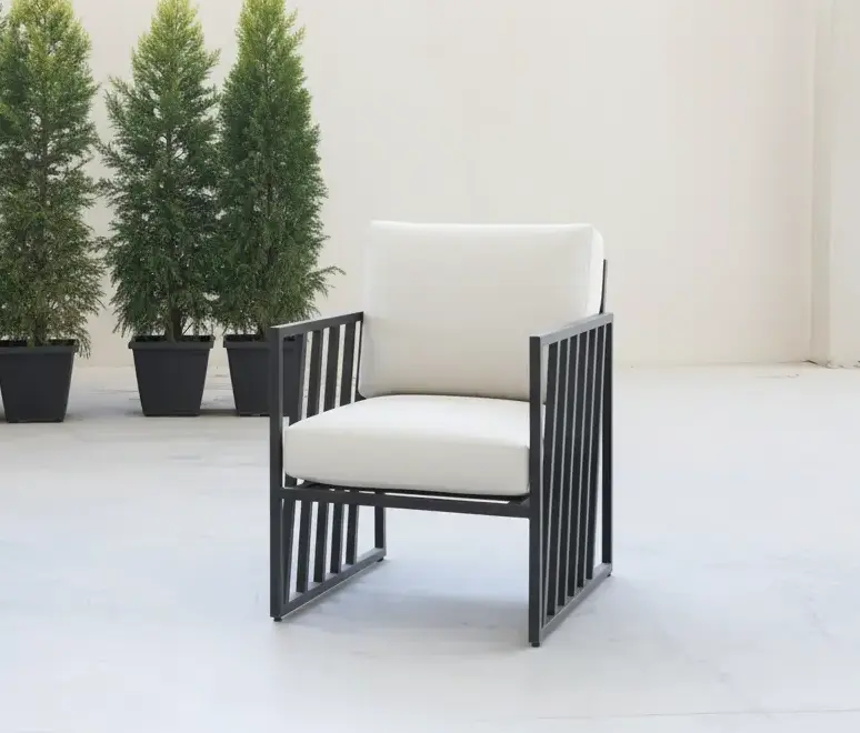 Lovenia-1 Aluminium Garden Armchair Lovenia-1 Aluminium Garden Armchair