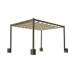retractable garden pergola