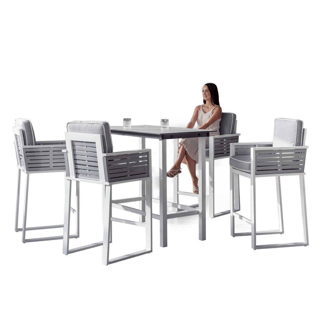 VARNA/BORACAY bar table and stools set