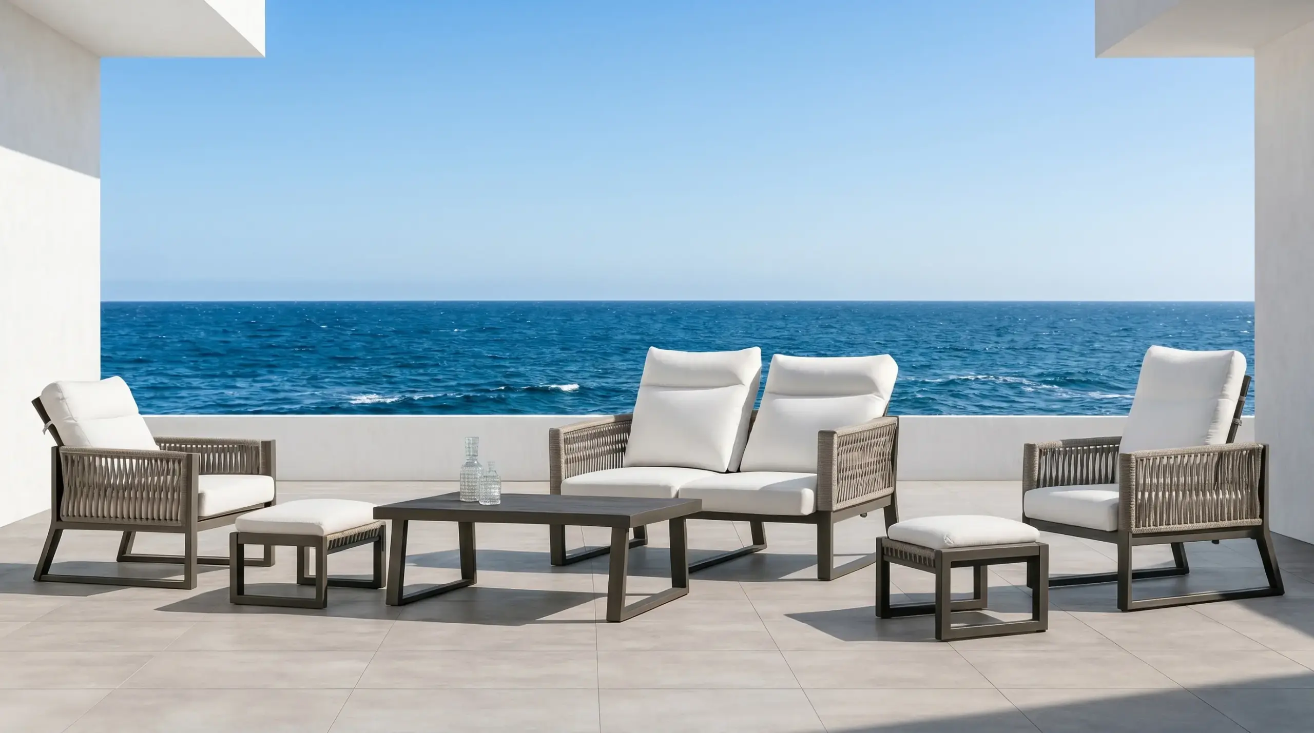 Bolonia 870 Reclining Rope Garden Set