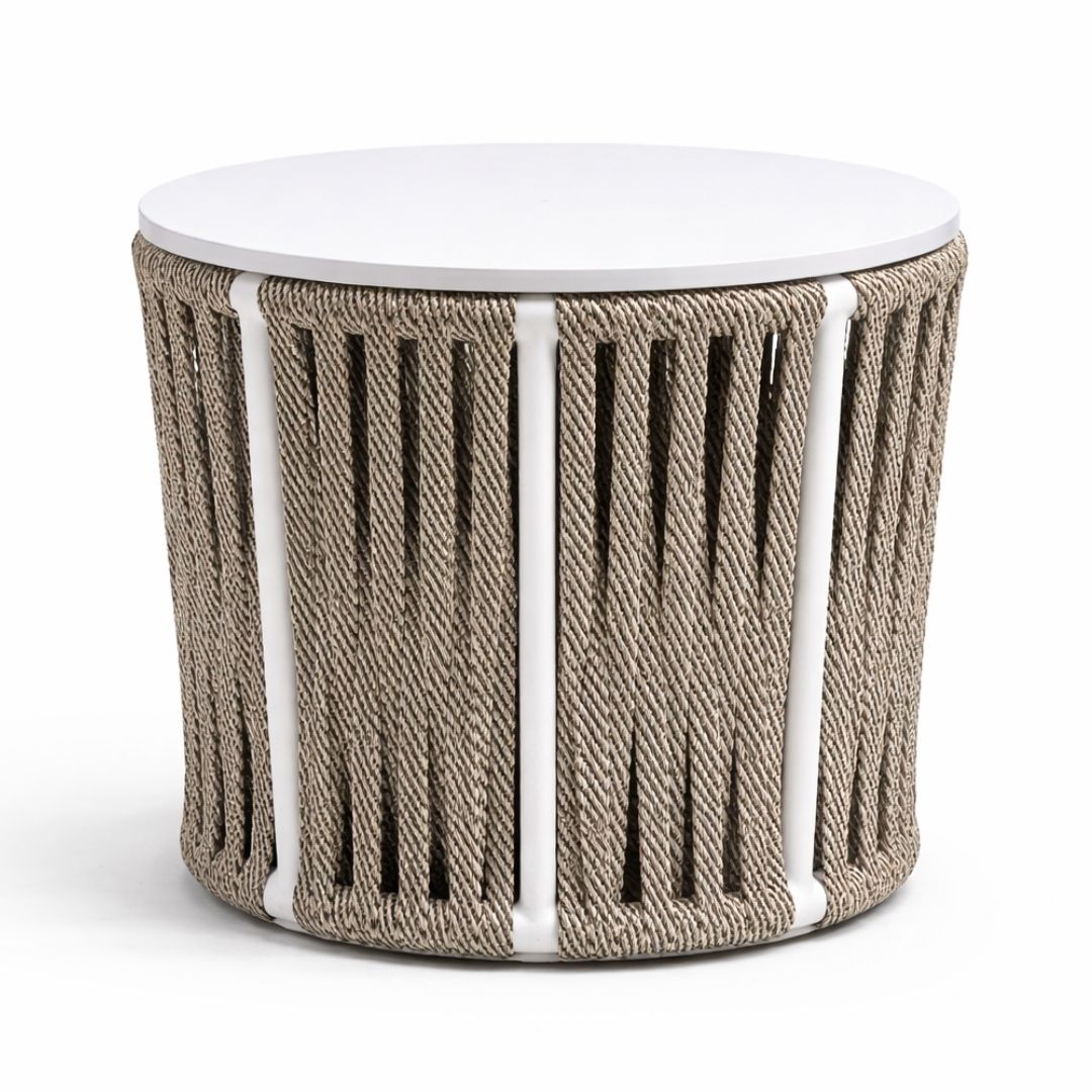 Reinus Round Rope Side Table Reinus round rope side table
