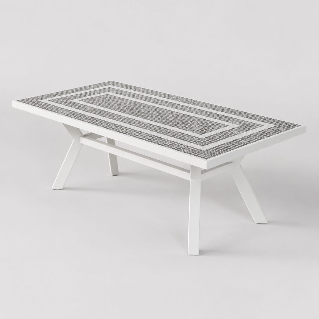 Versalles Rectangular Mosaic Table Versalles Rectangular Mosaic Table